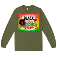 Army Green Black mother leader Long Sleeve Tee - Zillion Design Studio
