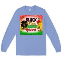 Colony Blue Black mother leader Long Sleeve Tee - Zillion Design Studio