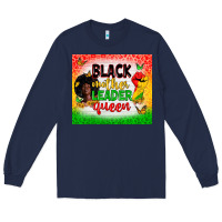 Navy Black mother leader Long Sleeve Tee - Zillion Design Studio