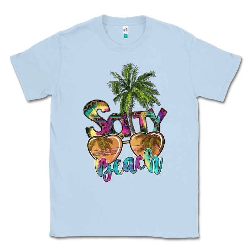 Salty Beach Classic Tee by SublimationCraftShop | Teevron