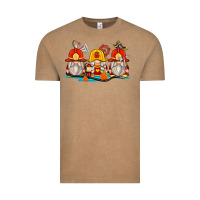 Vintage Coffee firefighter gnomes Vintage Tee - Zillion Design Studio