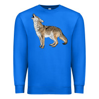 True Royal Howling Coyote Premium Sweatshirt - LillyAllenDesigns
