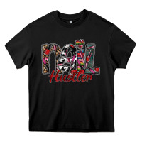 Black nail hustler Heavy Core Tee - SublimationCraftShop