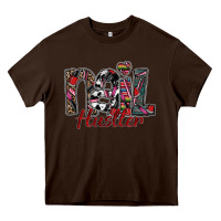 Chocolate Brown nail hustler Heavy Core Tee - SublimationCraftShop