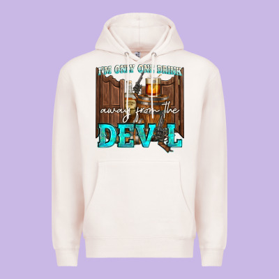 Im Only One Drink Premium Hoodie Designed By Nancycooperartshop