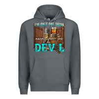 Rock im only one drink Premium Hoodie - NancyCooperArtShop