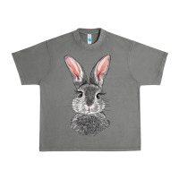 Tornado Bunny Face Urban Heavy Tee - RanaPortraitStore
