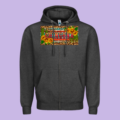 Chingona License Plate Zipper Hoodie Designed By Hra Design Shop