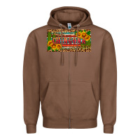 Chestnut Chingona license plate Zipper Hoodie - HRA Design Shop
