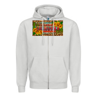 Dove Grey Chingona license plate Zipper Hoodie - HRA Design Shop