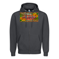 Smoke Chingona license plate Zipper Hoodie - HRA Design Shop