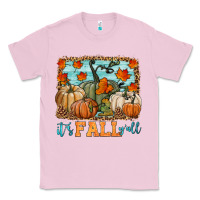 Bubblegum Pink it's fall y'all Classic Tee - HRA Design Shop