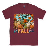 Burgundy it's fall y'all Classic Tee - HRA Design Shop