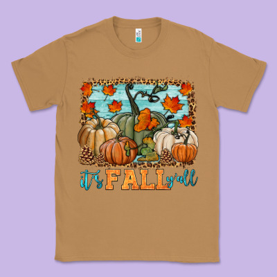 It's Fall Y'all Classic Tee Designed By Hra Design Shop
