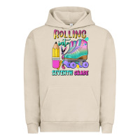 Pigment French Oak rolling into seventh grade Urban Hoodie - BundleAndBundleShop