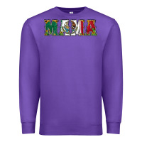 Purple mexican flag mama Premium Sweatshirt - Jasminsmagicworld