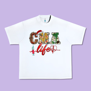 Christmas Certified Medical Assistant Life Urban Heavy Tee Designed By Barkaloodesign