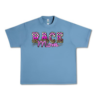 Pebble Blue race mom Urban Heavy Tee - Zillion Design Studio
