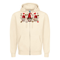 Sandshell baseball gnome Zipper Hoodie - HRA Design Shop