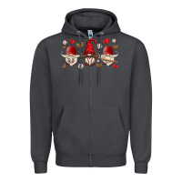 Smoke baseball gnome Zipper Hoodie - HRA Design Shop