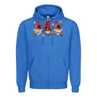 True Royal baseball gnome Zipper Hoodie - HRA Design Shop