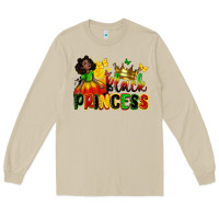 Mushroom Black princess juneteenth Long Sleeve Tee - Zillion Design Studio