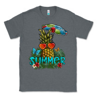 Charcoal Heather summer Classic Tee - SublimationCraftShop