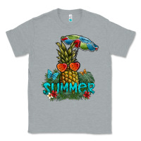 Heather Grey summer Classic Tee - SublimationCraftShop