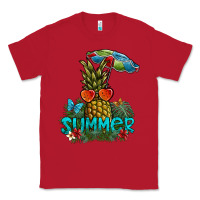 Red summer Classic Tee - SublimationCraftShop
