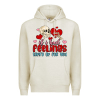 Oatmeal Heather if i had feelings they d be for you Premium Hoodie - MaliasSmallBusiness