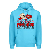 Ocean Blue if i had feelings they d be for you Premium Hoodie - MaliasSmallBusiness
