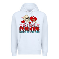 White if i had feelings they d be for you Premium Hoodie - MaliasSmallBusiness