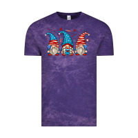 Cloud Purple fourth of july gnomes Vintage Tee - Zillion Design Studio