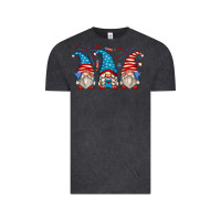 Vintage Black fourth of july gnomes Vintage Tee - Zillion Design Studio