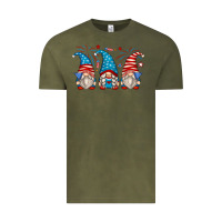 Fourth Of July Gnomes Vintage Tee | Teevron