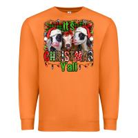 Carrot it's christmas y'all heifers Premium Sweatshirt - Jasminsmagicworld