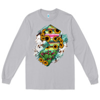 Moon Dust New jersey State Map Long Sleeve Tee - RanaPortraitStore