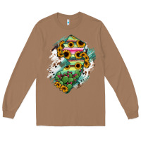 Toasted Coconut New jersey State Map Long Sleeve Tee - RanaPortraitStore