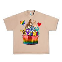 Burro pride rainbow cupcake Urban Heavy Tee - texasbilliewilder