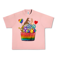 Salmon pride rainbow cupcake Urban Heavy Tee - texasbilliewilder