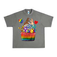 Tornado pride rainbow cupcake Urban Heavy Tee - texasbilliewilder