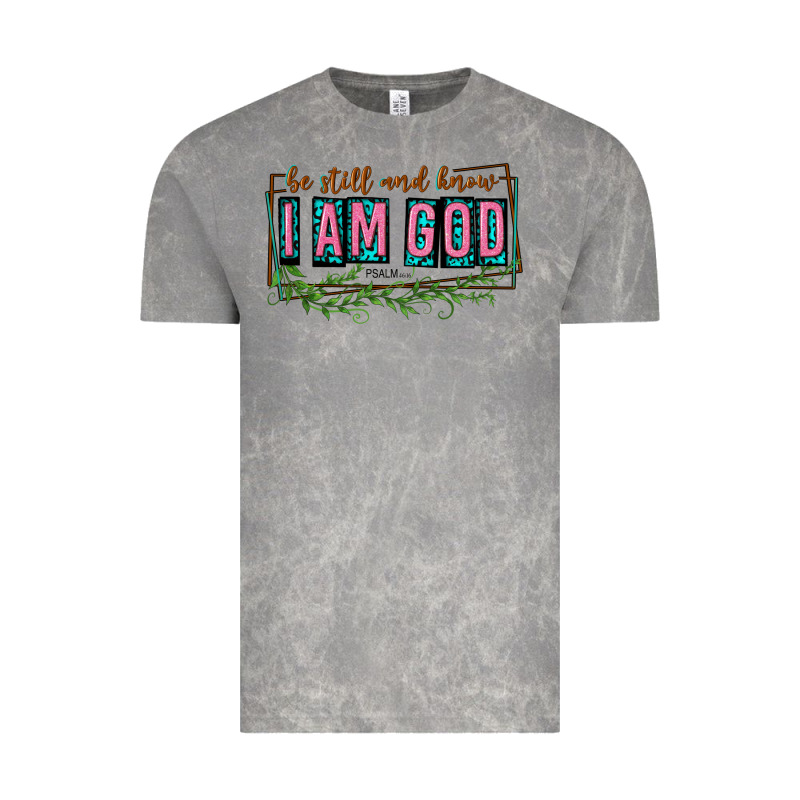Be Still And Know That I Am God Vintage Tee by texasbilliewilder | Teevron