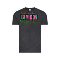 Vintage Black be still and know that i am god Vintage Tee - texasbilliewilder