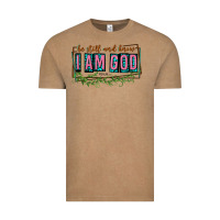 Vintage Coffee be still and know that i am god Vintage Tee - texasbilliewilder