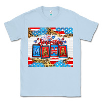 Dusty Blue American Mama 20oz tumbler Classic Tee - Neo Western