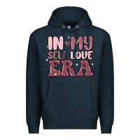 Navy in my self love era Premium Hoodie - MaliasSmallBusiness