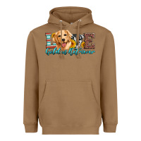Toasted Coconut love golden retriever Heavyweight Hoodie - Artiststas