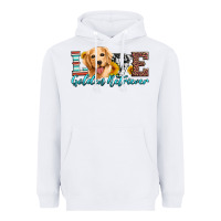 White love golden retriever Heavyweight Hoodie - Artiststas