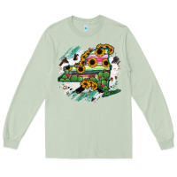 Matcha New York State Map Long Sleeve Tee - RanaPortraitStore