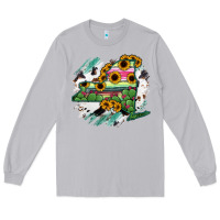 Moon Dust New York State Map Long Sleeve Tee - RanaPortraitStore